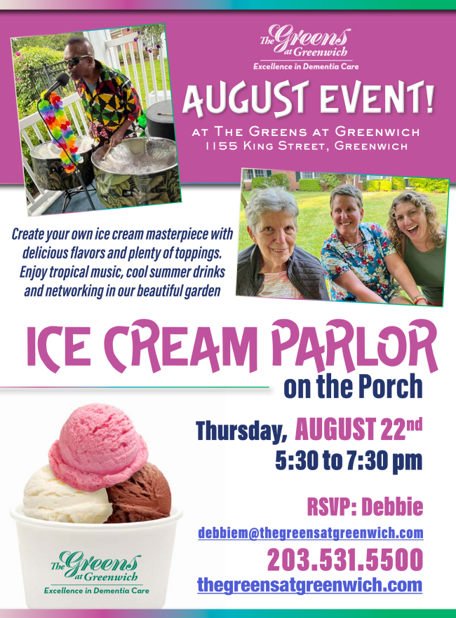 Ice Cream parlor on the Porch